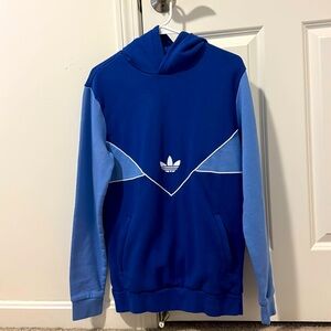 Boys Adicolor Adidas hoodie blue size xl 15/16